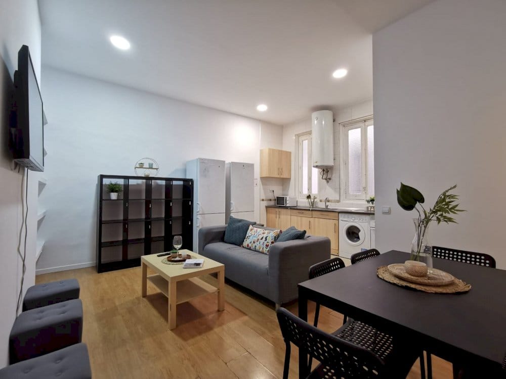 Bright flat in Madrid, Preciados Street